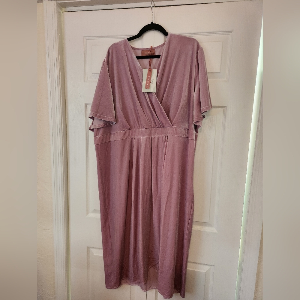JessaKae Women's Mauve Dress